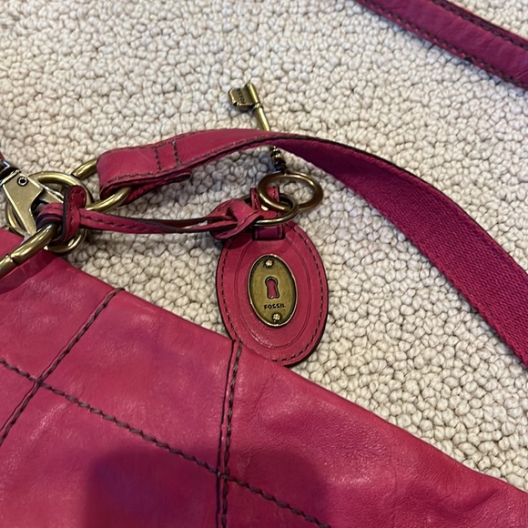 Fossil hobo bag two handles brand new with tags never used - Picture 3 of 5